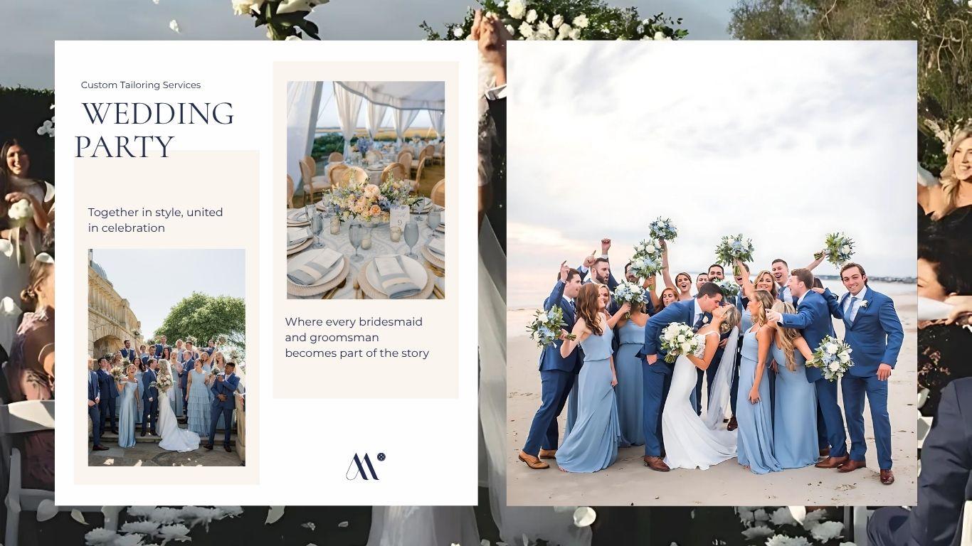 Custom-Cloth-For-Wedding-Group-Groomsmen-Bridesmaids