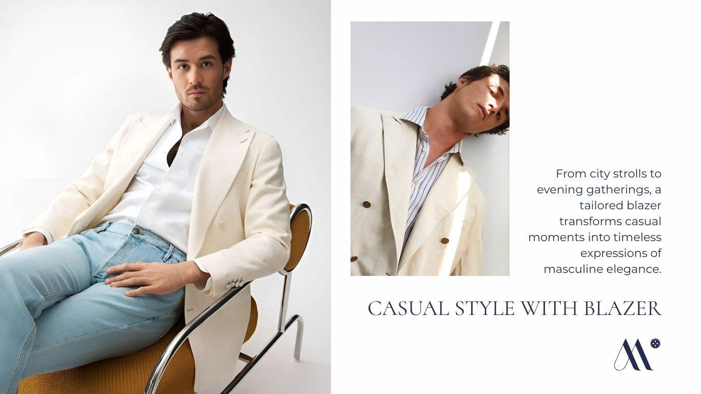 custom casual men blazer banner