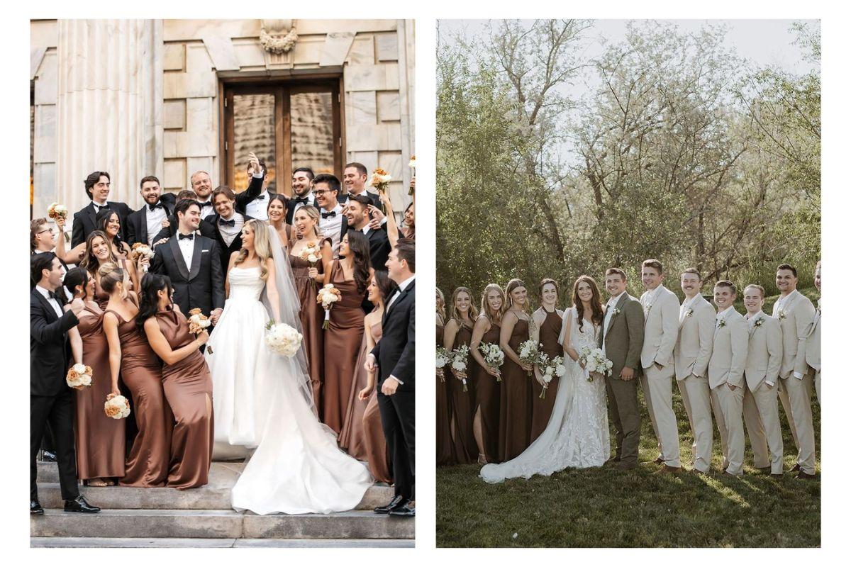 tailor bridesmaids dress ho chi minh-city brown