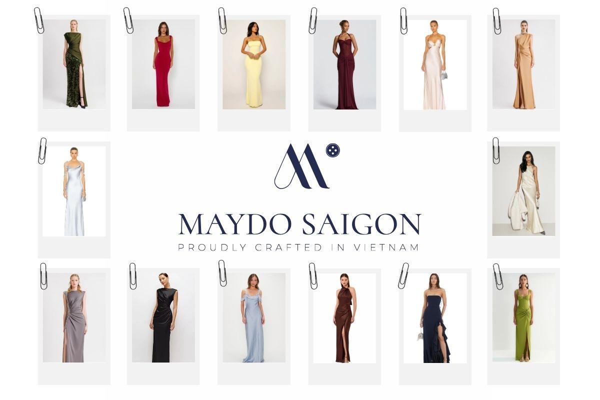 tailored dress collection banner maydo saigon tailor in district 1 hcmc