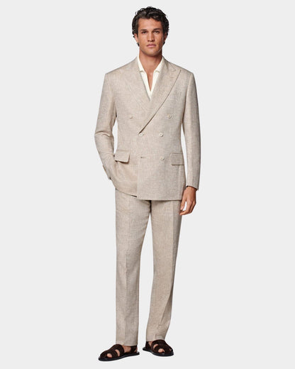 tailor suit in district 1 ho chi minh city product page cream linen double