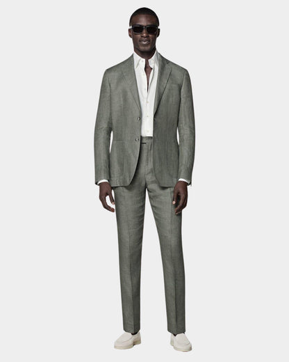tailor suit in district 1 ho chi minh city product page grey green linen double